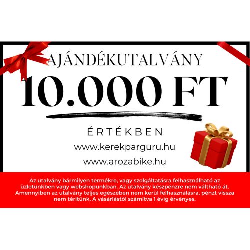 Ajándékutalvány 10000 Ft Értékben