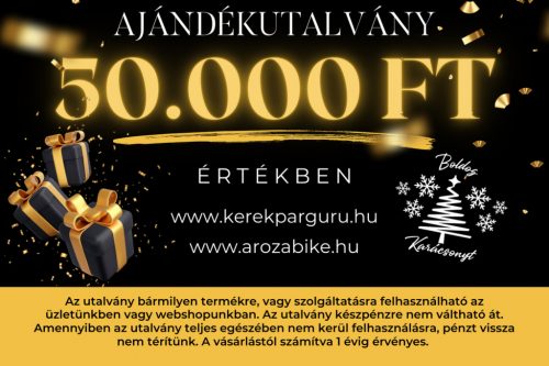 Ajándékutalvány 50000 Ft Értékben