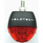 Velotech dinamós kerékpár lámpa hátsó 1 LED