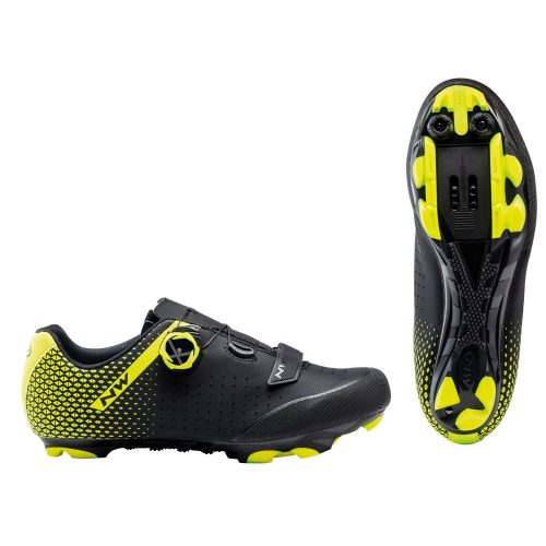 Cipő Northwave Mtb Origin Plus 2 Fekete /Fluo Sárga