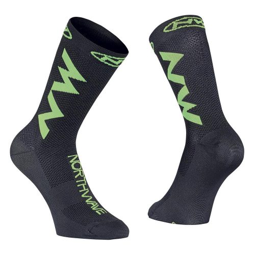 Zokni NORTHWAVE EXTREME AIR FEKETE/LIME