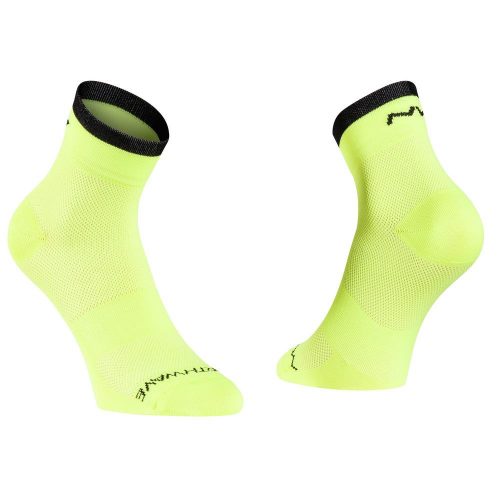 Zokni NORTHWAVE ORIGIN FLUO SÁRGA/FEKETE