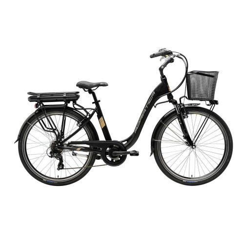 Adriatica E1 E-Bike Női Fekete Kerékpár