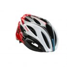 Fejvédő Bikefun  Vision Piros-Fekete -Fehér, 58-61 Cm