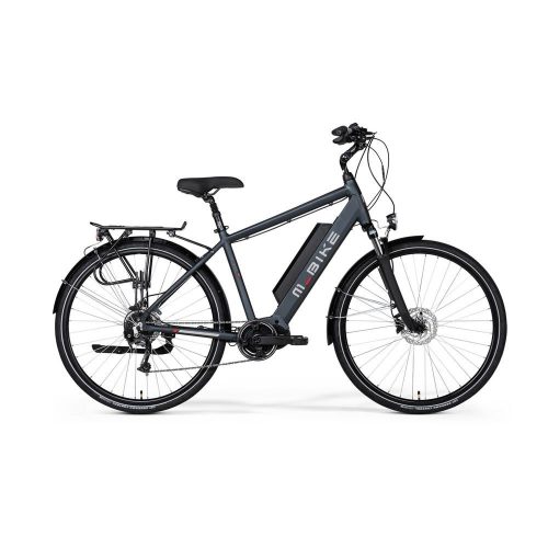 M-Bike E T-Bike 1 0 Matt Ffi, Fekete 48Cm, 28'' , Bafang Középmotor, Félintegrált Akku (Alsócső)