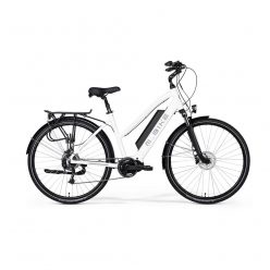   M-Bike E T-Bike 1 0 Selyem Fehér 42Cm, 28'' , Bafang Középmotor, Félintegrált Akku (Alsócső)