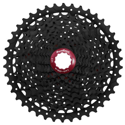 Sunrace Csmx8 11Ay 11 Sebességes Fogaskeréksor [Fekete -Piros, 11-42]