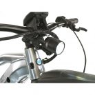 Monkeylink Busch&Müller Lumotec Iq-X 150 Lux Connect Első Lámpa Ebike Akkumulátorhoz [Fekete ]