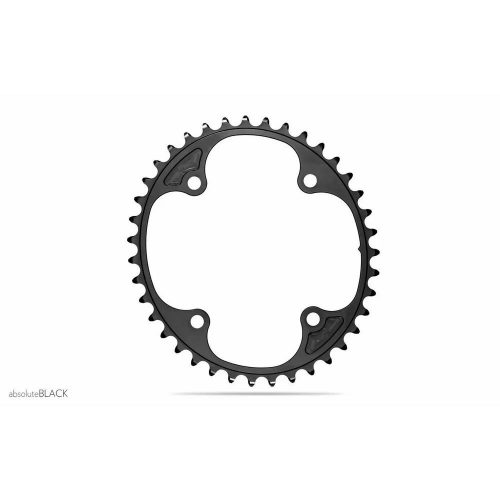 Lánckerék Országúti Oval Campagnolo Fekete  145/112Bcd 4 Lyukas 39T