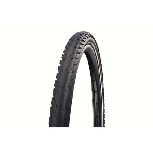 Köpeny 700X35C (37-622) 28X1,40 Schwalbe Silento Hs421 Fekete  Reflexcsíkos