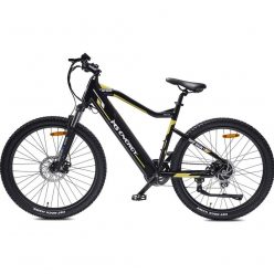   Ms Energy Elektromos Kerékpár M10 Mtb 8 Sp 27,5/21 Fekete /Sárga Kerékpár