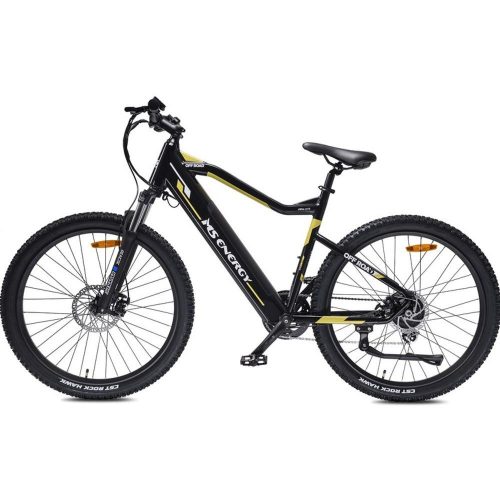 Ms Energy Elektromos Kerékpár M10 Mtb 8 Sp 27,5/21 Fekete /Sárga Kerékpár