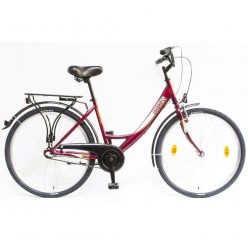 Schwinn Csepel BUDAPEST A 26" 3 Sebességes Női városi kerékpár 2020 bordó 94000103BO