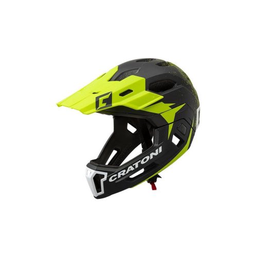 Cratoni Sisak C-Maniac 2.0 Mx Black- Lime Matt S/M (53-56 Cm)