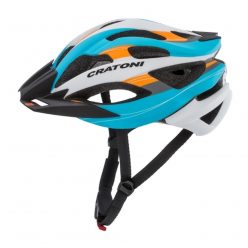   Cratoni Sisak C-Tracer Blue-Orange- Silver Rubber L-Xl 58-62 Cm Cratoni