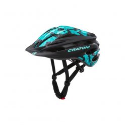   Cratoni Sisak Pacer Jr Black Turquoise Matt Xs-S 49-55 Cm Cratoni