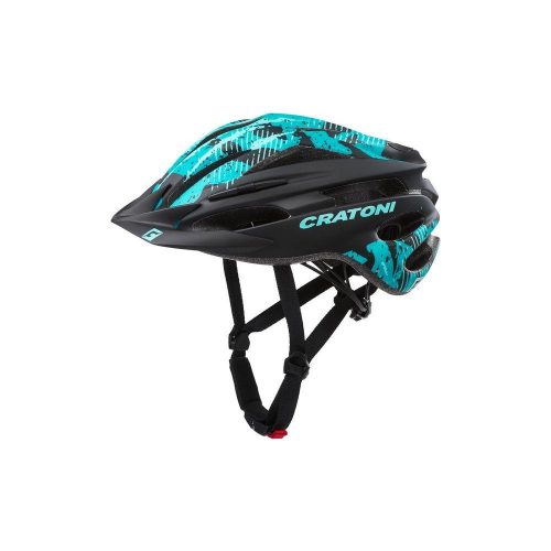 Cratoni Sisak Pacer Jr Black Turquoise Matt Xs-S 49-55 Cm Cratoni