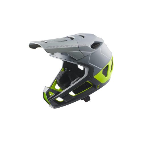 Cratoni Sisak Interceptor 2.0 Grey- Lime Matt M/L 58-61 Cm Cratoni