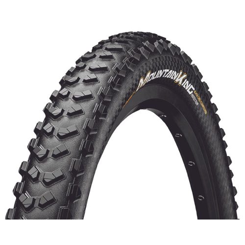 Continental MTB Kerékpár Külső Gumi 58-622 Mountain King ShieldWall 29x2,3, tubeless ready, fekete/fekete, Skin hajtogathatós