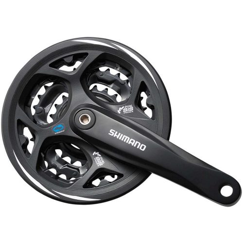 Shimano Hajtómű Altus 170Mm-48X38X28F Négyzetkúpos Fekete Hg 7/8-As Lv