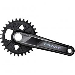   Shimano Front Chainwheel, Fc-M6120-1, Deore, For Rear 12-Speed, 2-Pcs Fc, 175Mm,