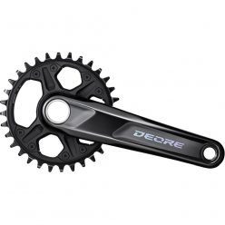   Shimano Front Chainwheel, Fc-M6120-1, Deore, For Rear 12-Speed, 2-Pcs Fc, 175Mm,