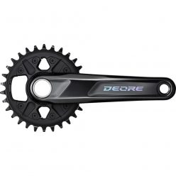   Shimano Front Chainwheel, Fc-M6130-1, Deore, For Rear 12-Speed, 2-Pcs Fc, 170Mm,