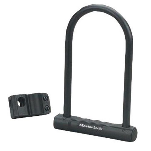 Lakat Master Lock 8170 U-Lakat Kulcsos 200X100X12Mm Fekete  {4/4}