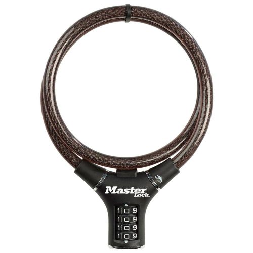 Lakat Master Lock Spirál 8229 Számos 0,90 Mx12 Mm Fekete  1Er Pack {4/4}