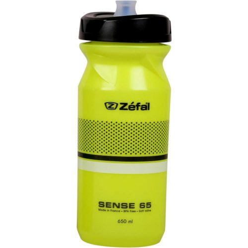 Kulacs Zefal Sense M65 - 650Ml Menetes Neon Sárga (Fekete /Fehér){6/4}