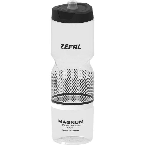 Kulacs Zefal Magnum - 1000Ml Menetes Kupak Átlátszó/Fekete  105G{5/4}