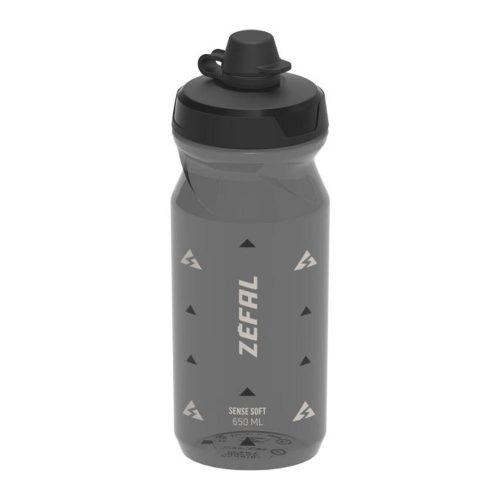 Kulacs Zefal Sense No-Mud 65 - 650Ml Menetes Fekete  Áttetsző Kupakkal{5/4}