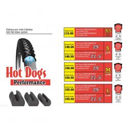   Air-Liner Hot Dogs Roto Small 27,5" Felni:23-32Mm Külső: 45/55Mm Tubeless Ready 2 Kerékhez(140.50)