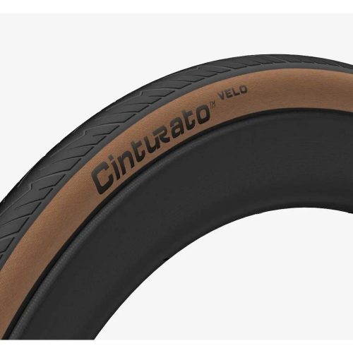 Külső Pirelli Cinturato™ Velo Classic, Tlr Tubeless Ready 26-622 127 Tpi, Fold. Defektvédelem:  Armour Tech™ - Beige/Fekete