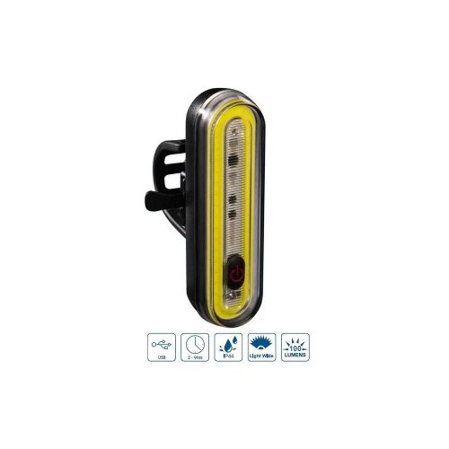 Lámpa Első Velogo Usb 100 Lumen (Cob) Led