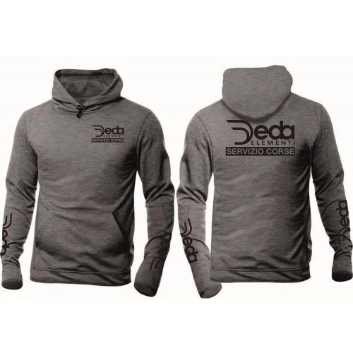 Ruha Deda Hoodie / Felpa Servizio Corse Logo S-Es, 100% Polyester