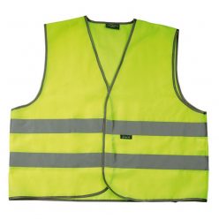   Mesh Gilet Felnőtt Elől Tépőzáras Mellény Sárga - Wowow