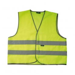   Mesh Gilet Felnőtt Elől Tépőzáras Mellény Sárga - Wowow (W010068Bppb.M)