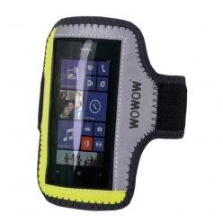   Smartphone Armband Mobiltelefon Tartó Ezüst/Sárga/Fekete - Wowow