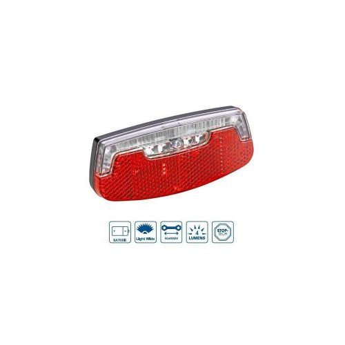 Lámpa Hátsó Velogo 6 Led Csomagtartóra Fék Sensor