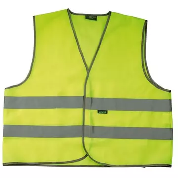 Safety Jacket Basic Felnőtt Mellény Sárga L-Es - Wowow,  (011798)