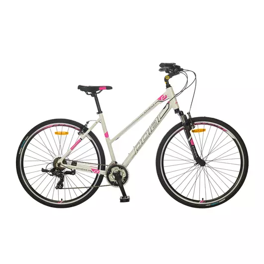 Polar 28" Athena cross trekking alu noi fehér/rózsaszín 50 Kerékpár